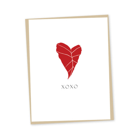 Kalo, My Love Letterpress Card
