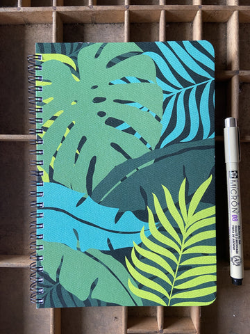 Rainforest Large Spiral Notebook
