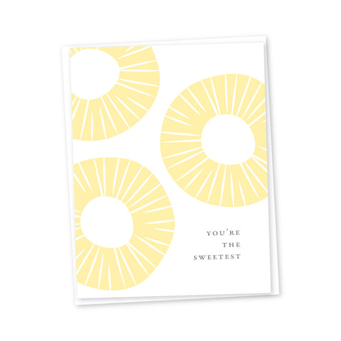 You're the Sweetest Letterpress Card
