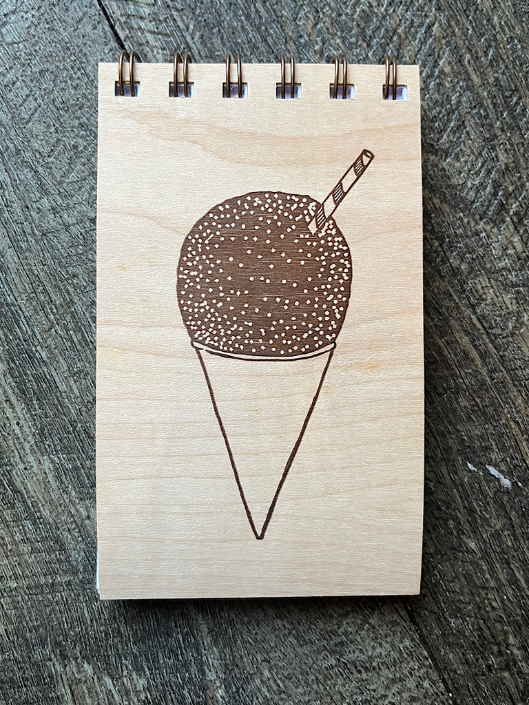 Wooden Jotter Shave Ice