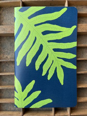 Lauae blue Large Notebook