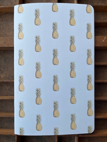Vintage Pineapple Large Notebook