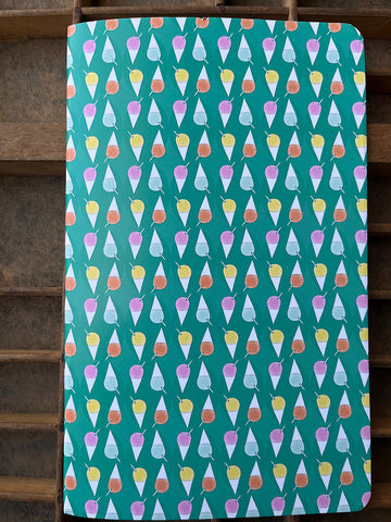 Shave ice Large Notebook