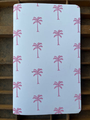 Pink palm Large Notebook