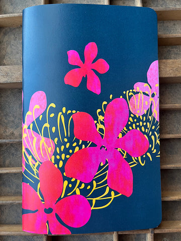 Mokara & protea Large Notebook