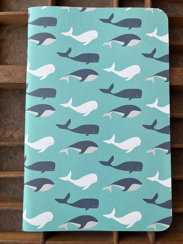 Whale Large Notebook