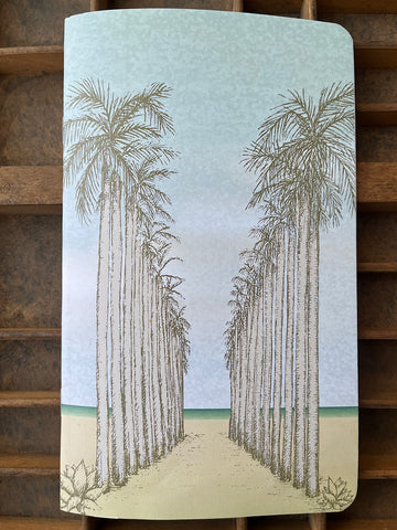 Royal palm Large Notebook