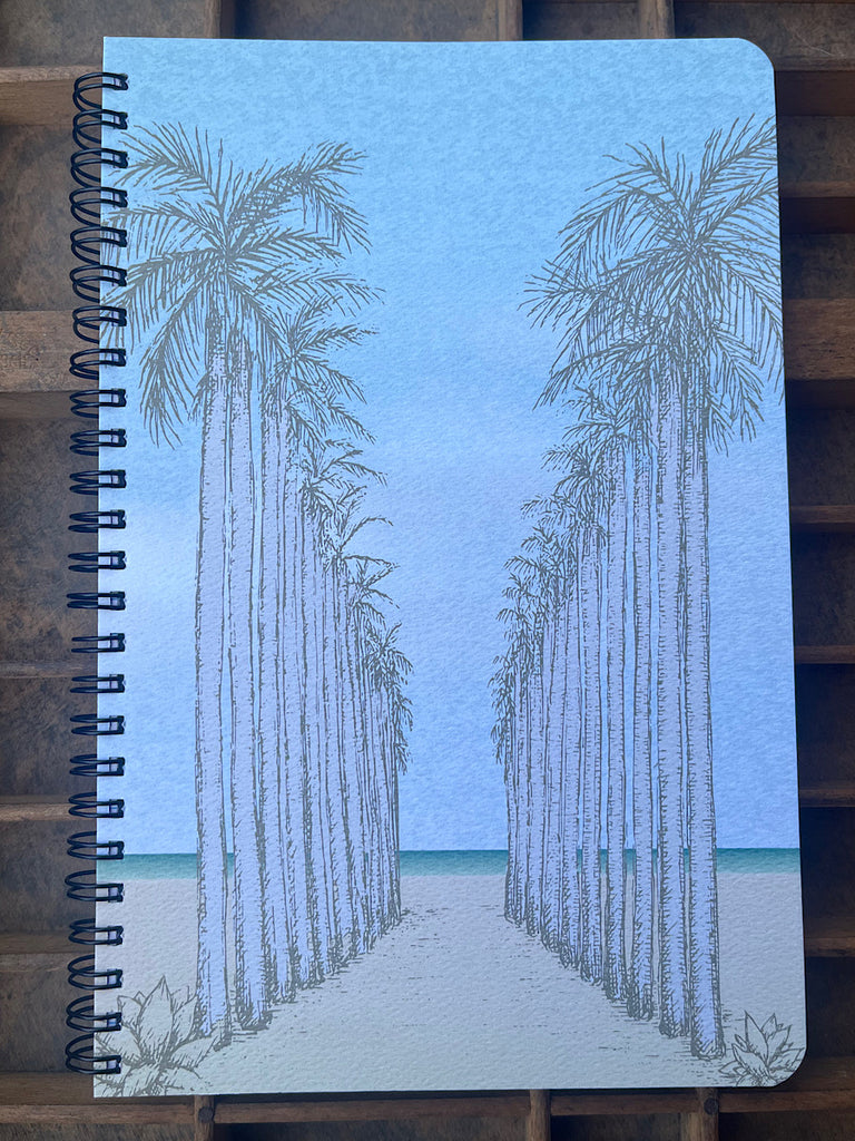 Royal Palms Spiral Notebook