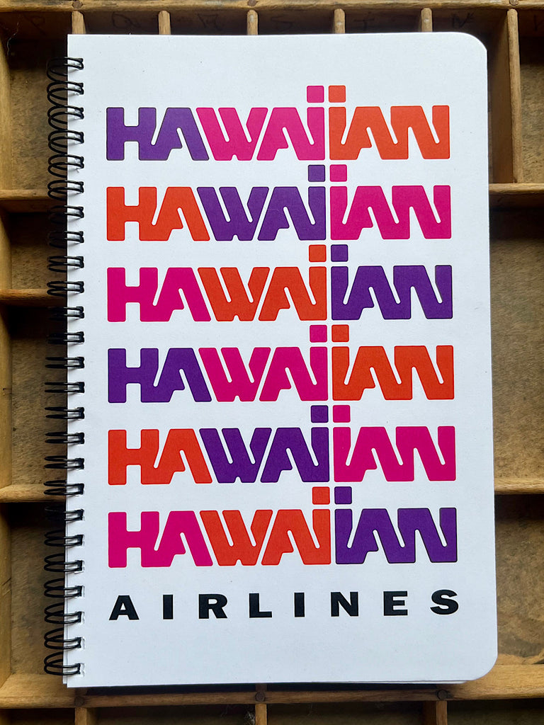 Hawaiian Air collab Logo Large Notebook