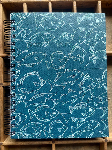 Reef Fish Spiral Bound Notebook