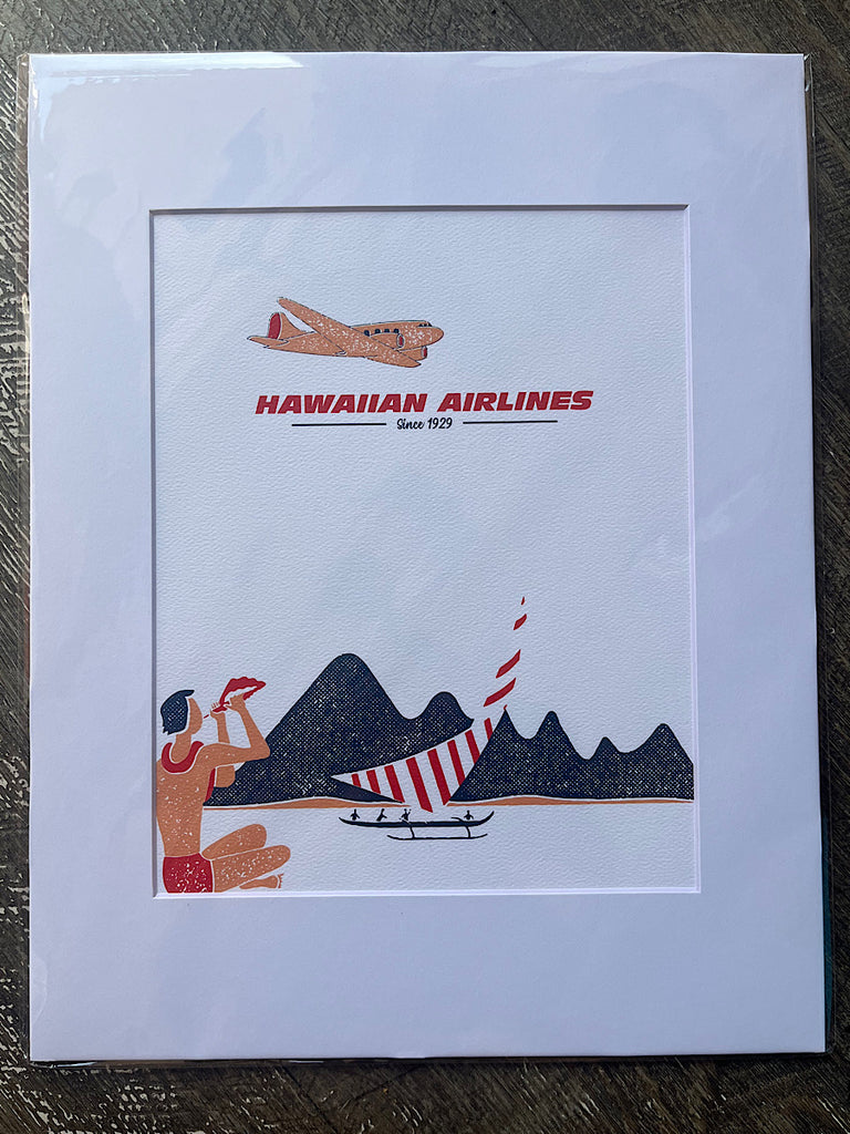 Vintage Hawaiian Art Print