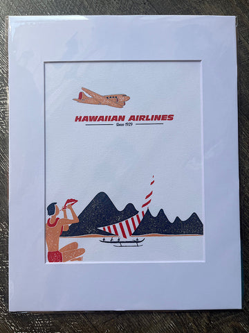 Vintage Hawaiian Art Print