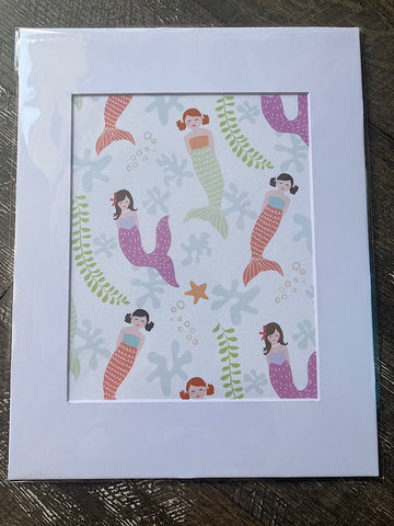 Mermaizing Art Print