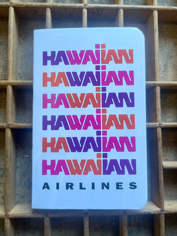 Hawaiian Air Collab logo Mini Notebook