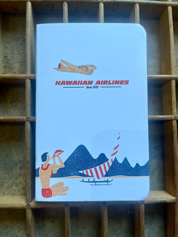 Hawaiian Air Collab Mini Notebook