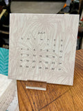 2027 Mini Desktop Calendar