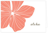 Hibiscus Folded Note Cards