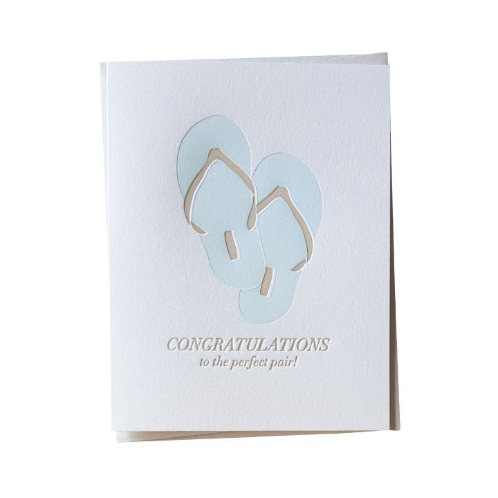 Perfect Pair Congrats Card