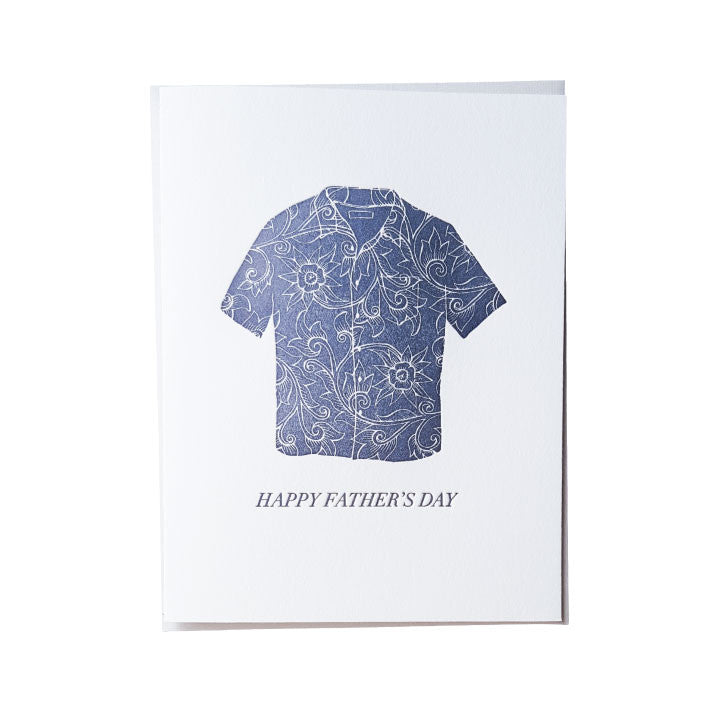 Father's Day Aloha Shirt Card