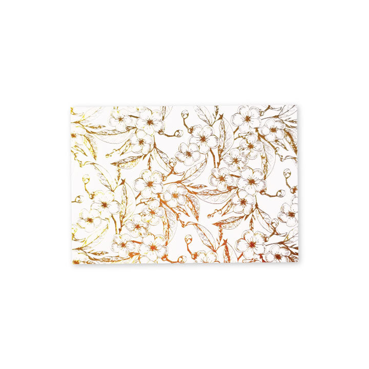 Gold Foil Ume Blossom Note Card
