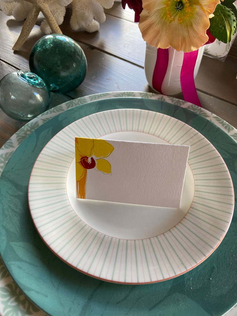 Orchid Place Cards