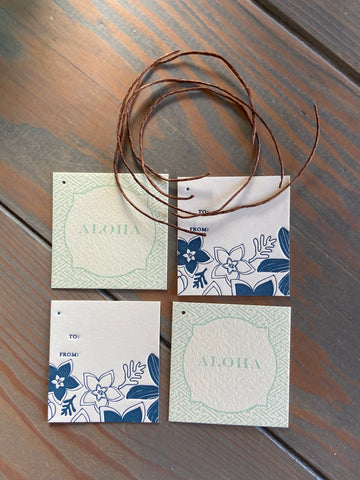 Set of 4 Gift Tags