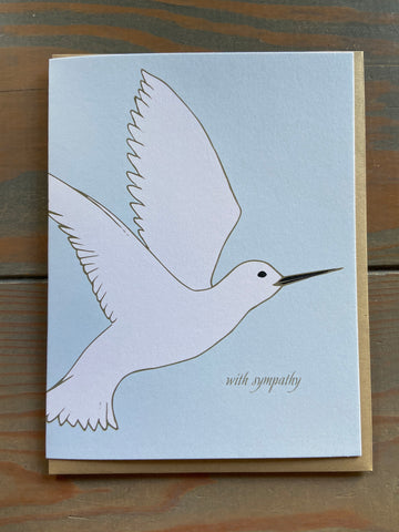 Sympathy Tern Folded Card