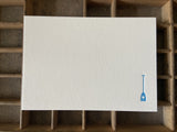 Paddle Love Letterpress A2 Flat Note Cards - Set of 6