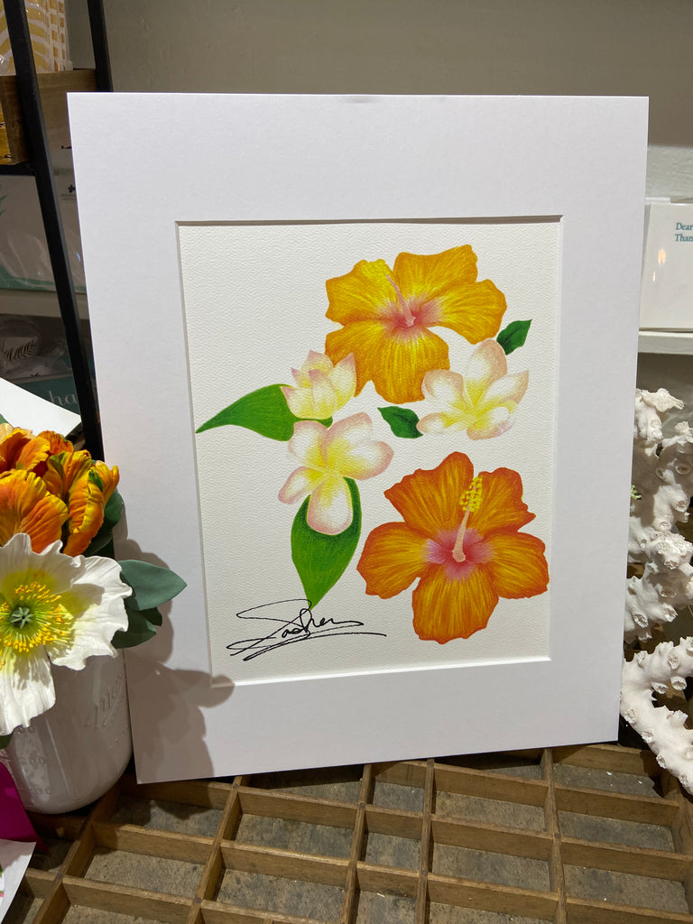 Sasha's Tropical Art Print