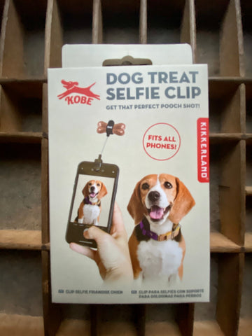 Dog Treat Selfie Clip