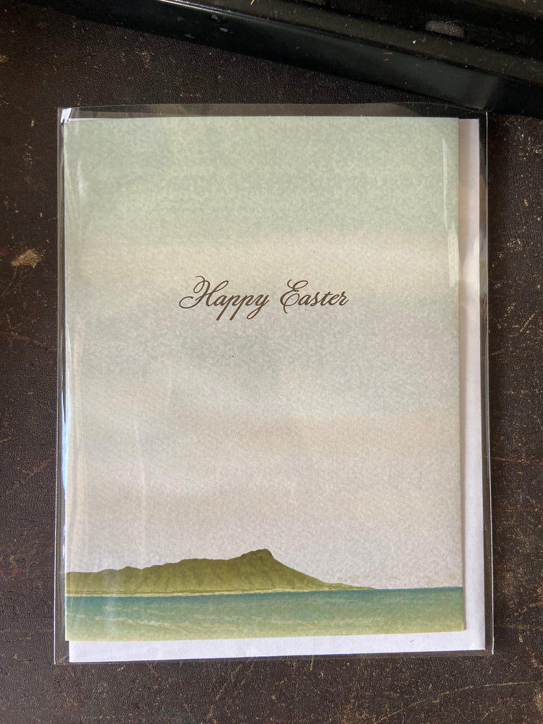 Diamond Head Easter Folded Note Cards