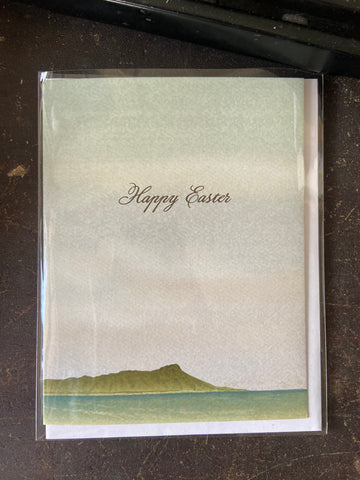 Diamond Head Easter Folded Note Cards