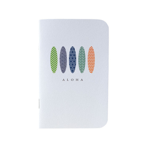 Surf Print Mini Notebook