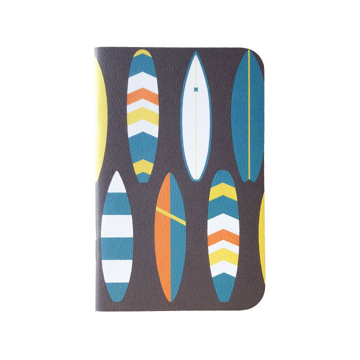 Bold Surfboard Mini Notebook