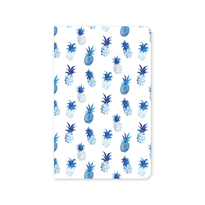 Blue Mini Notes Blue Pineapple Mini Notebook – Bradley & Lily