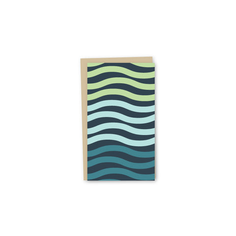 Modern Waves Offset Mini-Card