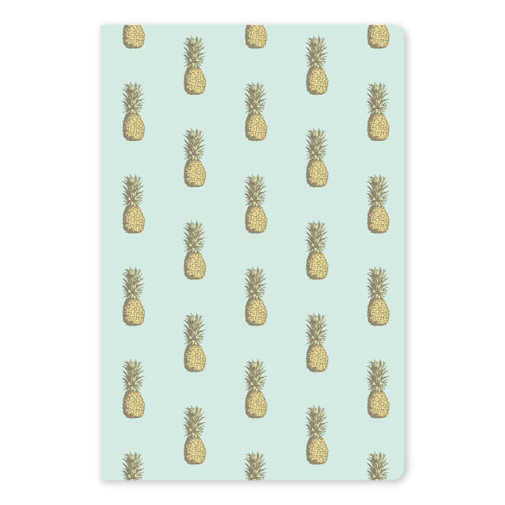 Vintage Pineapple Large Notebook
