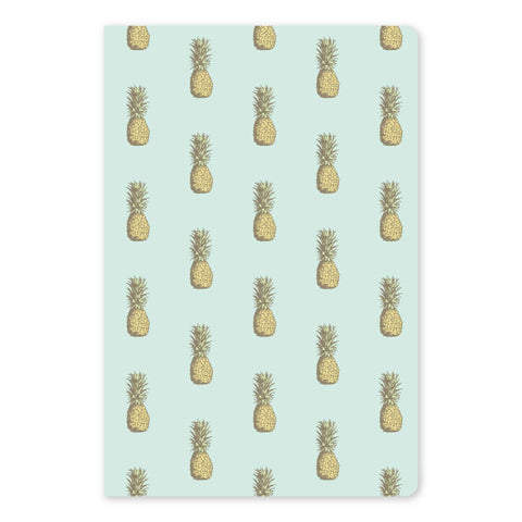 Vintage Pineapple Large Notebook