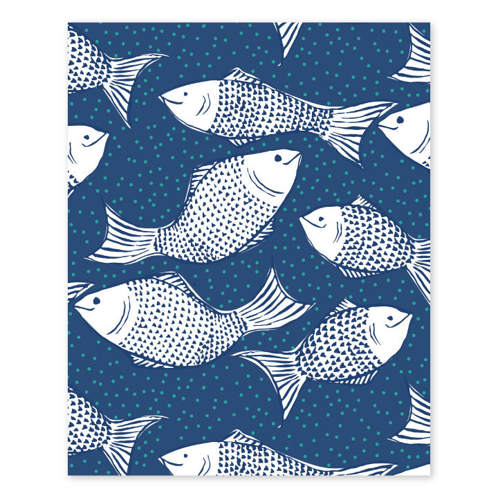 Something's Fishy Art Print