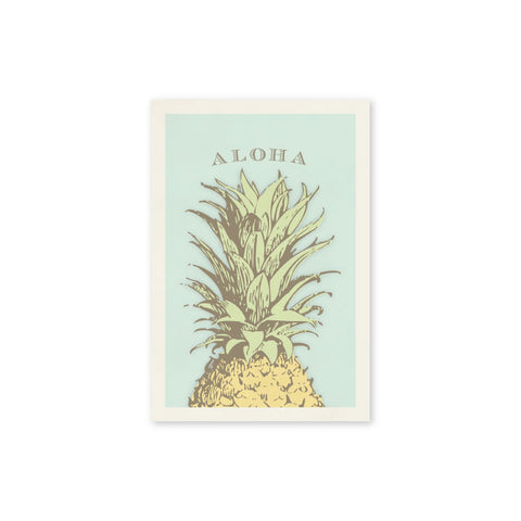 Vintage Pineapple Postcard