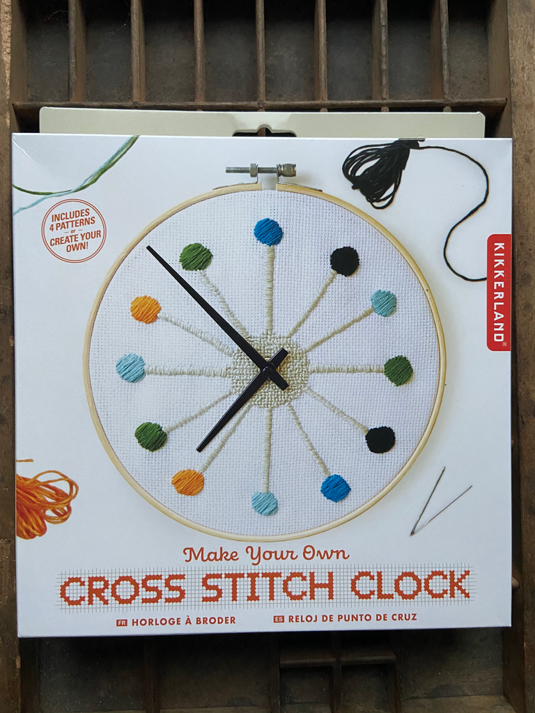 Cross Stich Clock